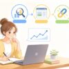 ブログアフィリエイトの始め方を初心者が整理するイメージ
