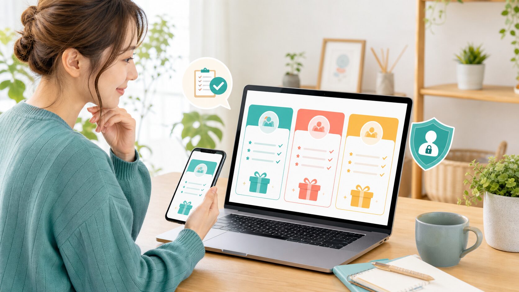 3つのアンケートサイトをスマホとパソコンで比較する初心者